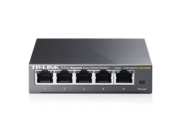 SWITCH EASY SMART 5 PUERTOS  GIGABITS TL-SG105