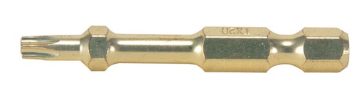 [B-28248] PUNTA DE TORSION IMPACT GOLD T20 50MM (2PCS)