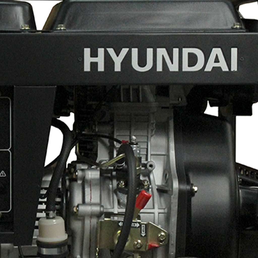 Generador Hyundai Diesel 5/5,5 Kw/Kva Partida eléctrica monofásico Abierto