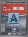 Grapa Alambre Fino 53/14 Dureza Superior NOVUS