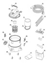 Aspiradora Einhell Polvo Agua 25 Litros