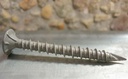 Tornillo Cabeza Avellanada para Fibrocemento #10 x 1 1/4" - Rosca Gruesa - Caja 100 un.