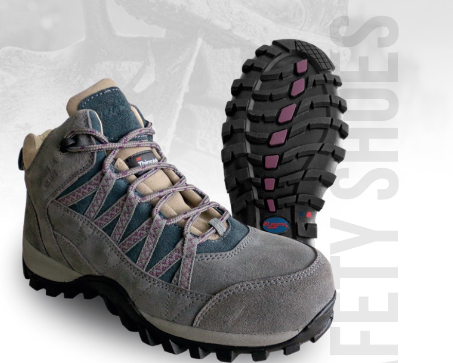 ZAPATO DE SEGURIDAD GRIS LEGEND LG-77 TALLA 35