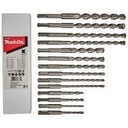 SET BROCAS SDS PLUS 14 PZS (5, 6, 7, 8x110mm, 6,7,8,10,12,14x160mm, 10, 12, 14, 16x210mm)