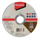 Disco corte makita 4 1/2  1 mm acero Inoxidable D-72001