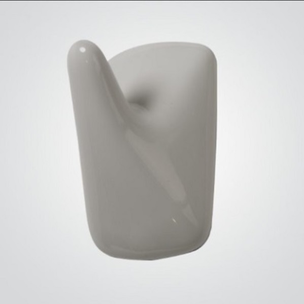 PERCHA ANGULAR BLANCO CAJA GENÉRICA (UNIDAD)