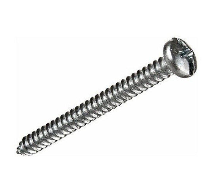 Tornillo Roscalata Cabeza Plana Ranurada Combinada #6 x 3/4" - Paquete de 100 unidades