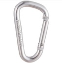 MOSQUETON ALUMINIO 5.0x50 mm PLATEADO