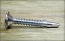 Tornillo autoperforante cabeza Wafer- Alas 12-24x2 pack de 100 u.