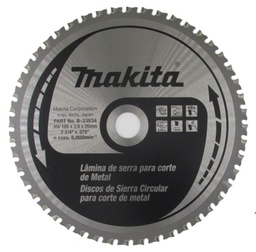 [B-33934] DISCO SIERRA 7.1/4 185 X 2,0 X 48 DIENTES EJE 20 mm ACERO DULCE DELGADO