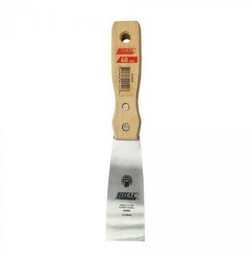 [508LM040] ESPATULA METALICA FLEXIBLE  LISA 40MM 