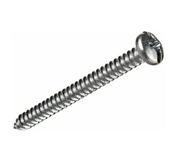 [12RLBC] Tornillo Roscalata Cabeza Plana Ranurada Combinada #6 x 3/4" - Paquete de 100 unidades