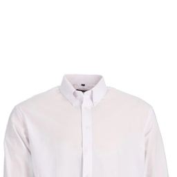 [550124] CAMISA OXFORD M/L BLANCO T/XL