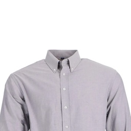 [550221] CAMISA OXFORD M/L GRIS T/S