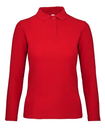 [310324] POLERA PIQUE MUJER M/L ROJO 230 T/XL