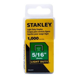 [TRA205T] CORCHETE STANLEY TRABAJO LIVIANO 5/16 TRA205T TR45 1000U
