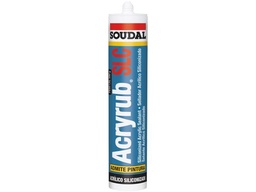 [128395] Sellador acrílico pintable blanco 300ml  Soudal