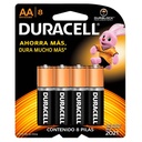 PACK DE PILAS DURACELL AAX8 UNIT