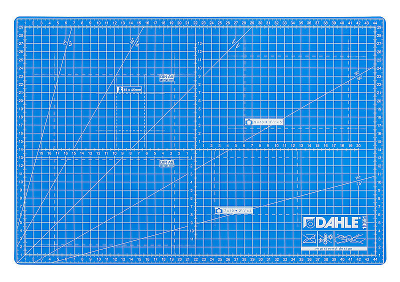 Plancha de corte azul A3 - 30x45 Cm.