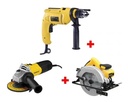 Tripack Stanley Sierra Sc16+taladro Sdh600+esmeril Sg6115