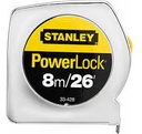 Huincha de medir stanley  Powerlock 8 Metro