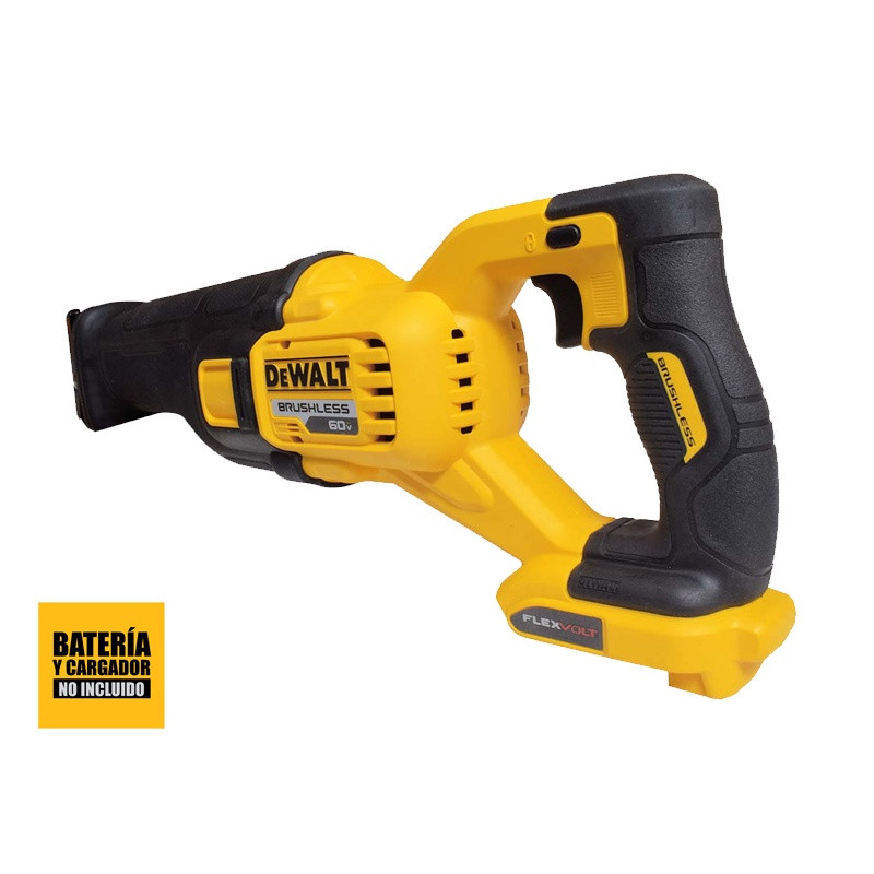 Sierra Sable Inalámbrica Dewalt 60 Volts DCS389B-B3