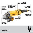 Esmeril Angular Eléctrico 7" 2700W DeWalt