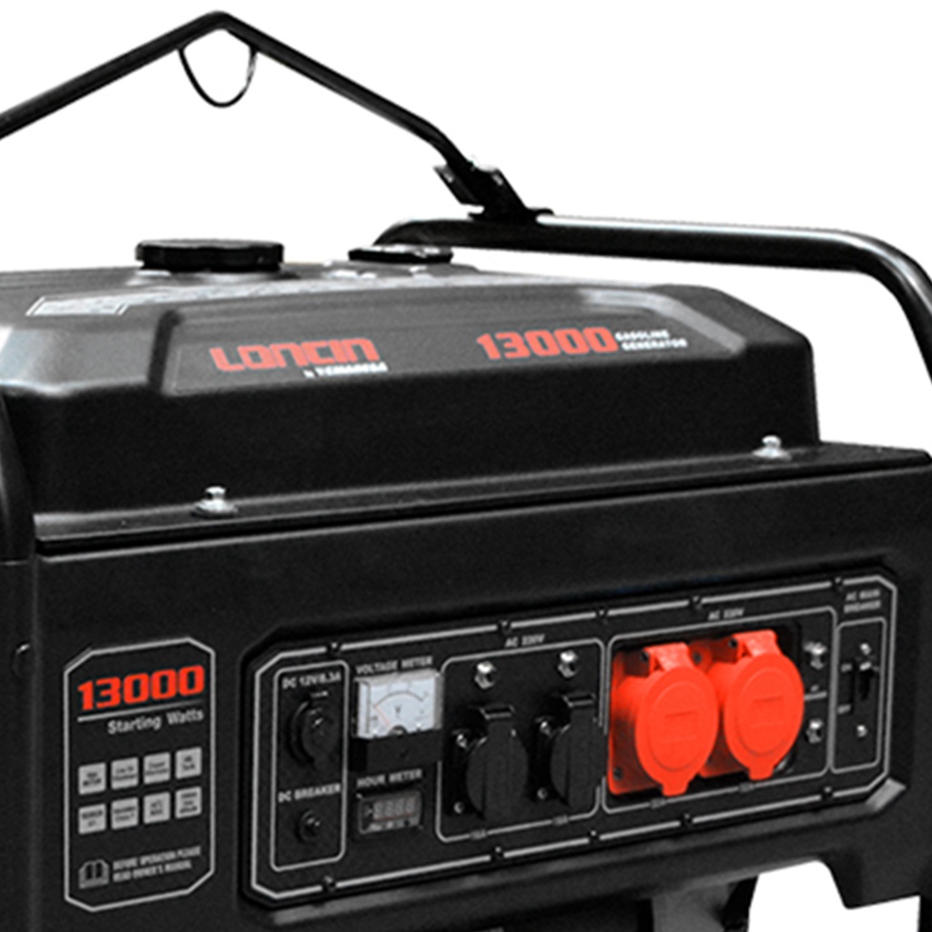 Generador Gasolina LC 13002 - 10 Kw. Partida Eléctrica C/Batería 380 Volt