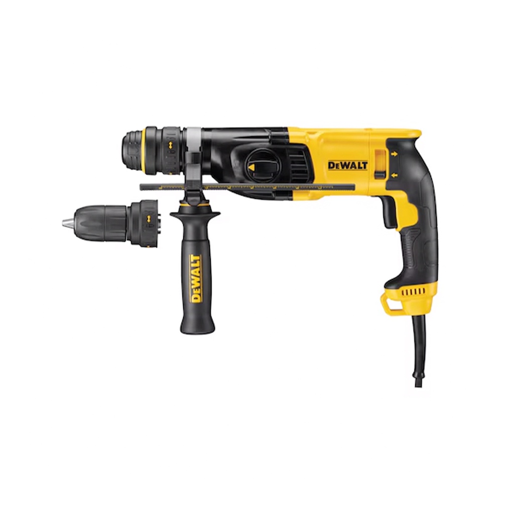 Rotomartillo Eléctrico 800W SDS PLUS de 1" (26mm) de 3.0J Dewalt D25134K-B2C