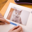 Cinta Brother Negro Sobre Azul 12 mm TZE531