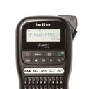 Rotuladora Portatil negra Brother PT H110BK