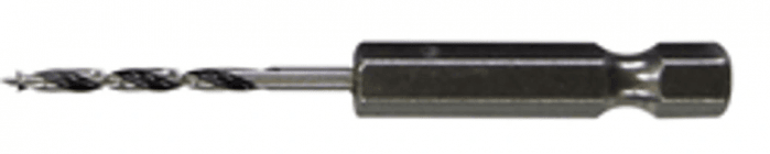 BROCA PUNTILLA MADERA (1/4 toma Hex, MZ/tipo corto)