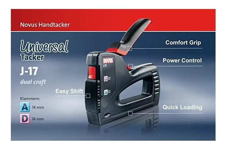 Corchetera grapadora J-17 Novus