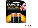 PILA ALCALINA CB 2C DURACELL (x2)