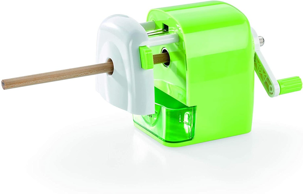 Afilalápiz - verde/blanco - Ø 11,5 mm Incluye sistema anclaje tipo mordaza