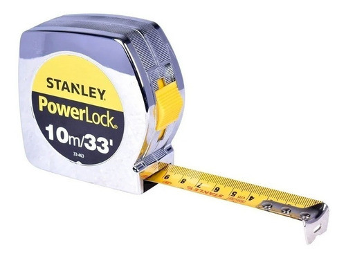 STANLEY HUINCHA POWERLOCK 1X10MT 33-463S