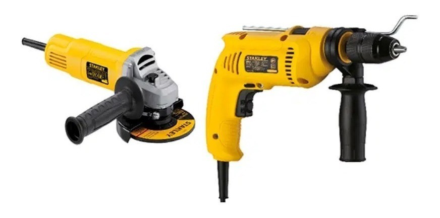 Sierra Circular SC16 + Taladro SDH600 + Esmeril SG6115