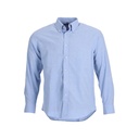 CAMISA OXFORD M/L CELESTE T/M