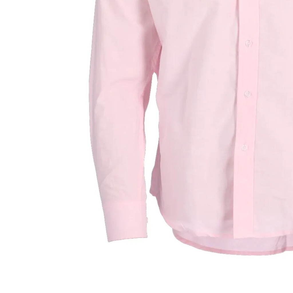 Camisa Oxford Manga Larga Rosa M/L - T/M