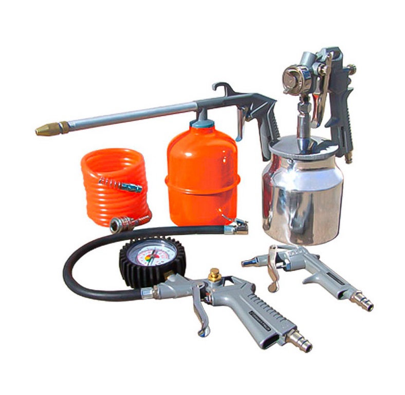 Kit para Compresor 5 piezas. (incluye adaptador)