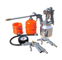 Kit para Compresor 5 piezas. (incluye adaptador)