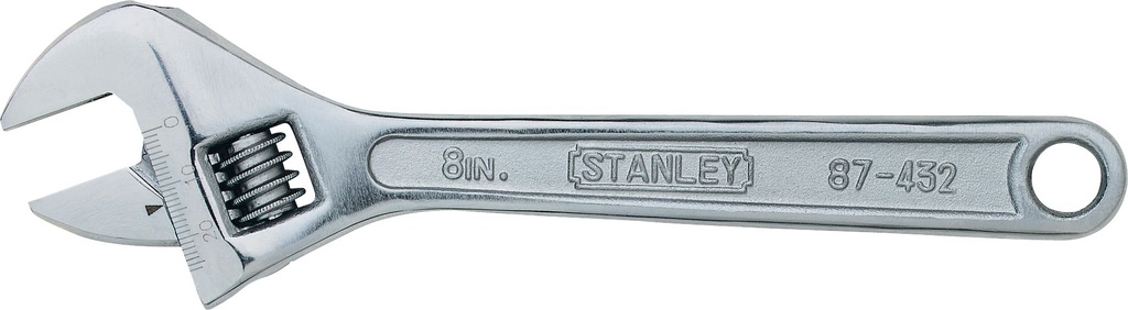 Llave francesa STANLEY 8 pulgada 87-432