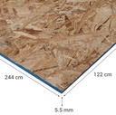 OSB HOME 2 STD 9,5MM 1,22 X 2,44 PALLET 84 UN