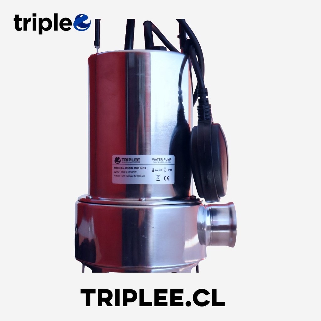 Bomba de agua sumergible NW1100 Inox