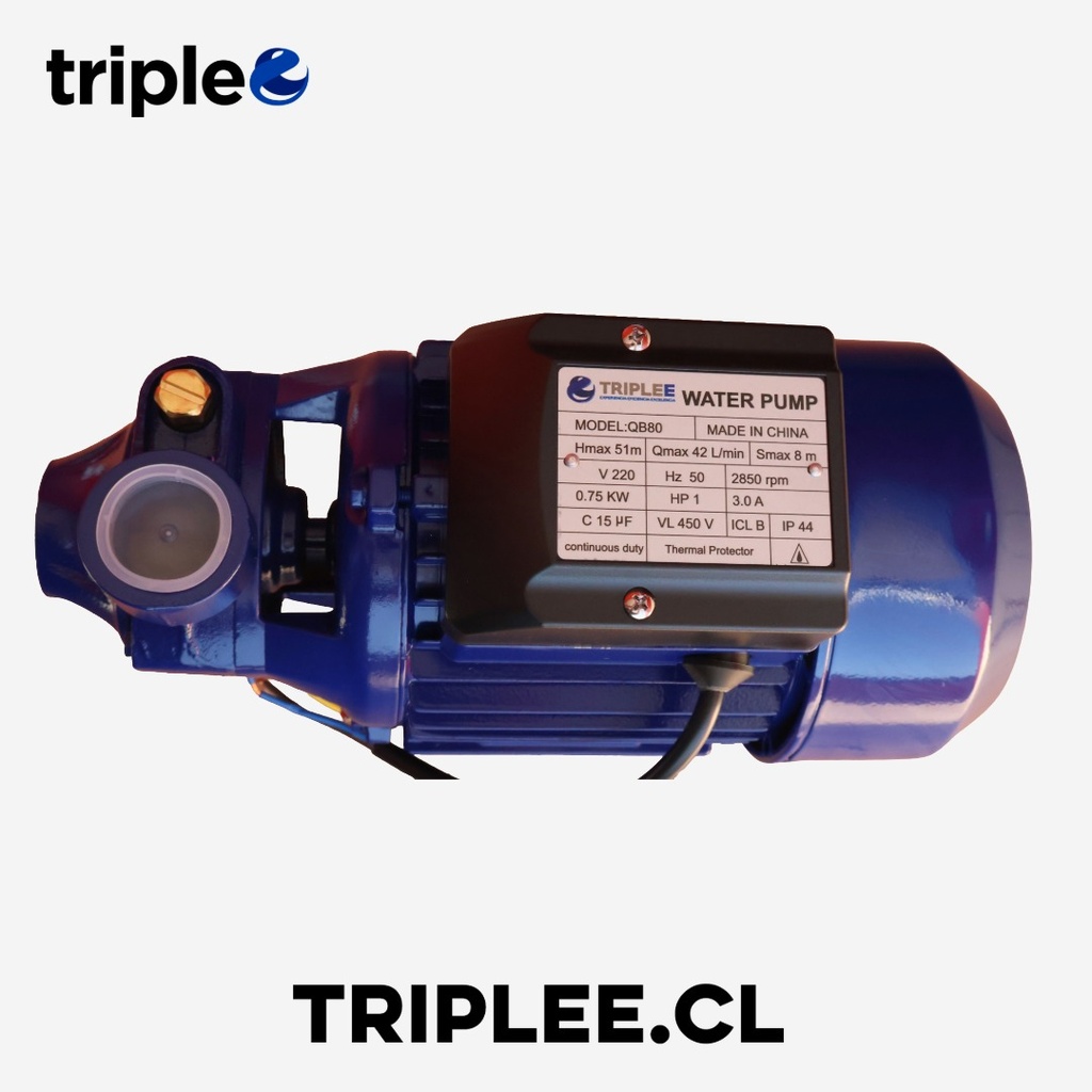 Bomba de agua periferica 1 HP