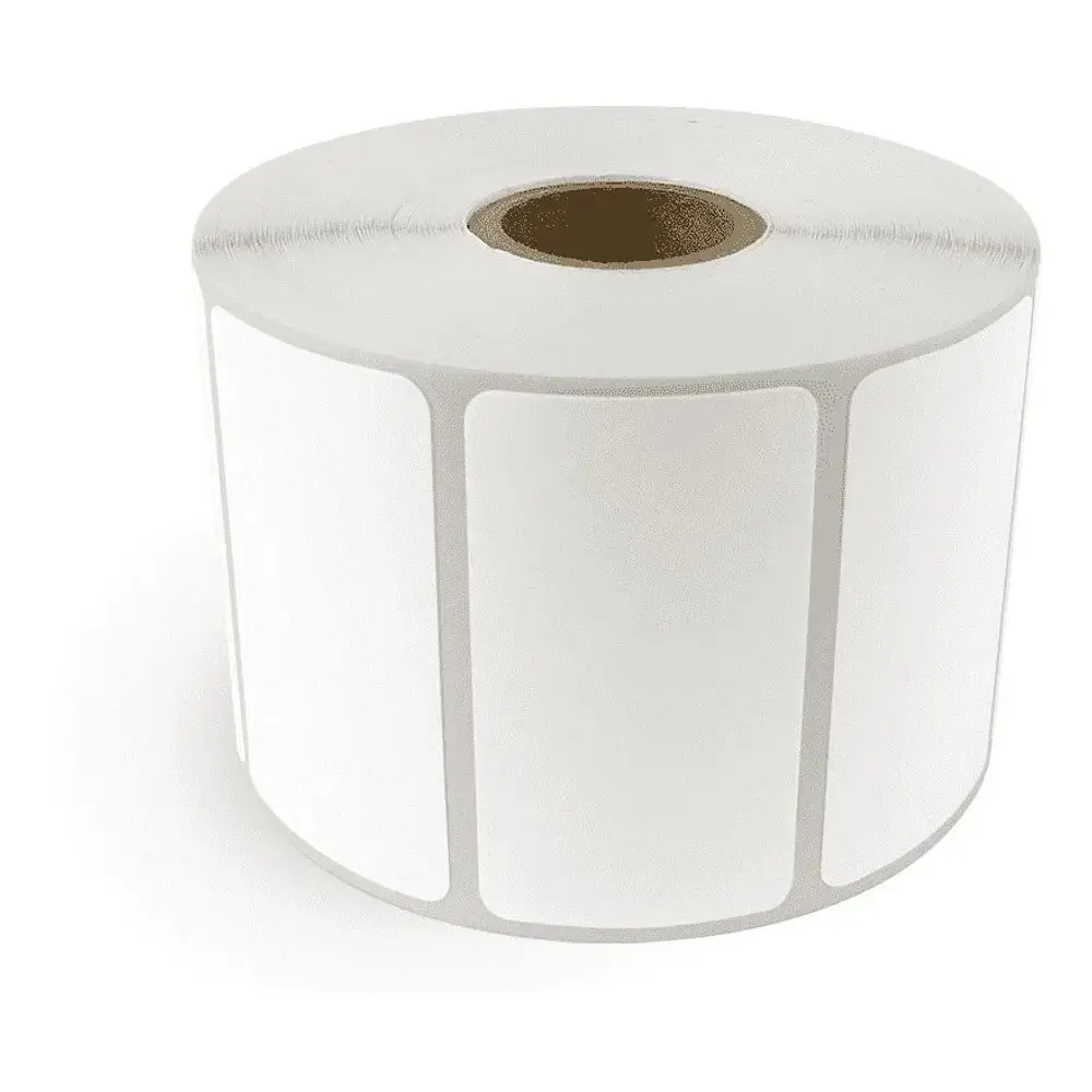 Rollo etiqueta adhesiva Semibrillo para Zebra 30x50 500 Uni