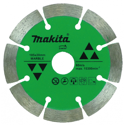 Disco Segmentado para Mármol 105x10x20 mm Makita D-44367