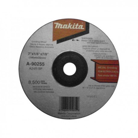 Disco Desbaste Metal makita 7" A-90255