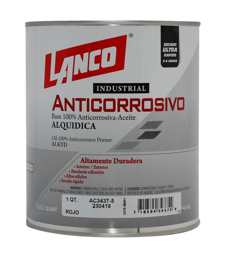 ANTICORROSIVO Industrial GRIS 1/4GL