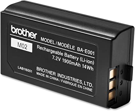 Bateria recargable brother para PTE300VP/500WVP